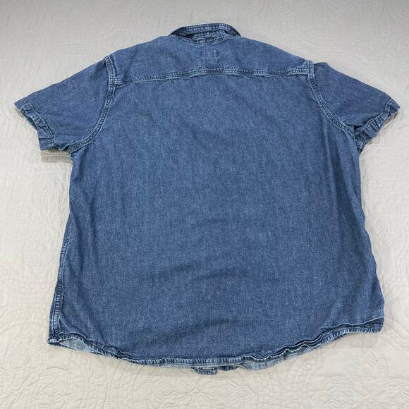 Levi's Blue Button Down Shirt - Picture 7 of 9